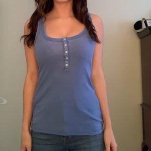 Button down lounge top